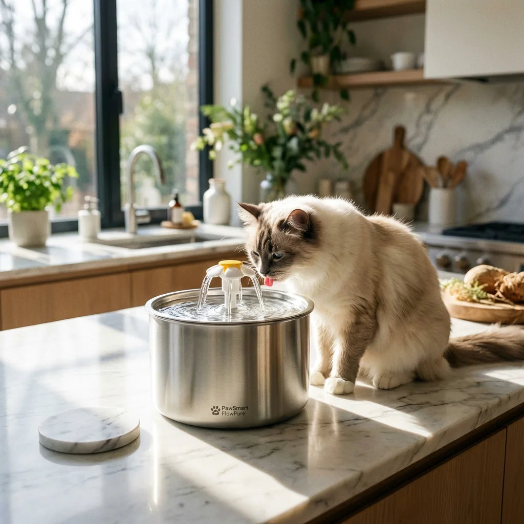 FlowPure Smart Fountain Lifestyle
